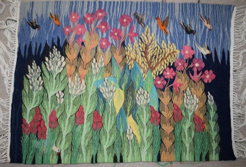 Tapis égyptien kilim tissé
