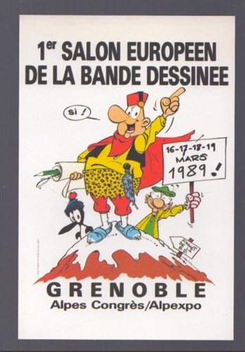 Greg carte postale achille - postale,