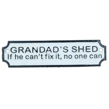 Plaque panneau en fonte