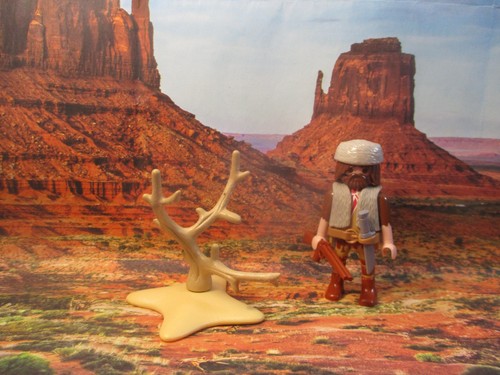 Playmobil western trappeur - western,