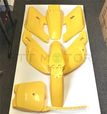 7 Pièces Noir Plastique