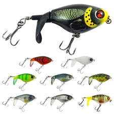 River2Sea Whopper Plopper 60 Wobbler 6g Appât de Prédateur Surface Saumon Chub