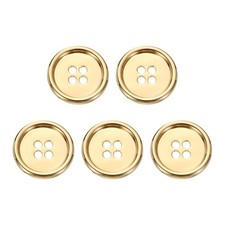 5pcs Bouton Métallique 20mm