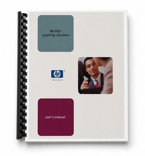 Manual for hewlett packard - for, hp