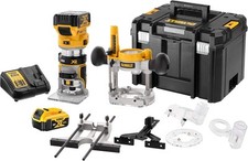 Fraiseuse électrique Dewalt DCW604P2-QW à base fixe XR 18 V 2 x 5,0 Ah