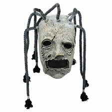 Masque Fantaisie Halloween Slipknot Corey Taylor Masque Latex Dreadlocks Cosplay
