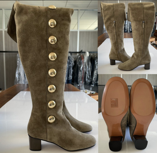 Chloé orlando daim bottes - en,