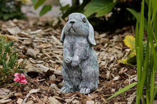 Sculpture pierre lapin - sculpture,