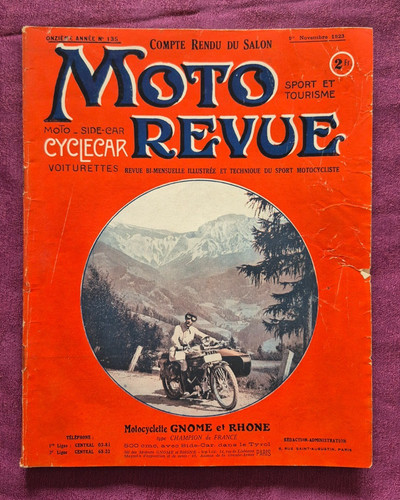 Moto revue 135 - moto, ;