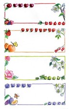 59652 Étiquettes de confiture