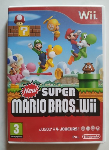 New super mario bros - wii, jeu