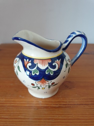 Pot lait ancien décor - à,