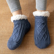 Femme fille chaussons chaud - femme,