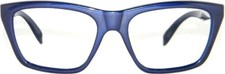 Lunettes de vue bleues Vintage