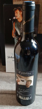 Johnny Hallyday-Bouteille de vin collector - Rouge -Terre D Aumes - Neuve - 2008