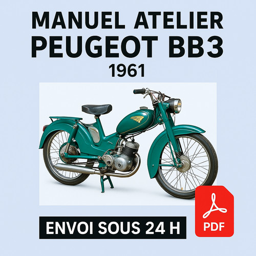 Manuel atelier peugeot - manuel, bb3
