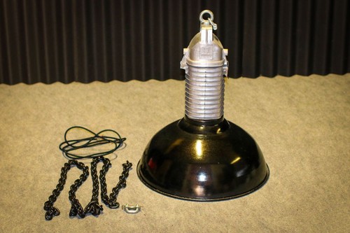 Lustre lampe industrielle