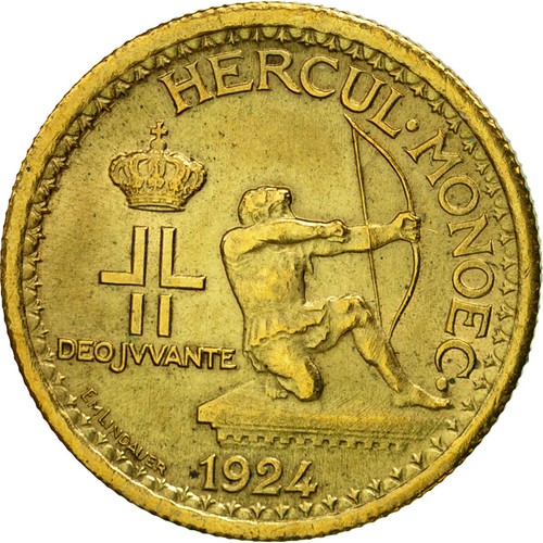 Monnaie monaco louis 50 - monnaie,,