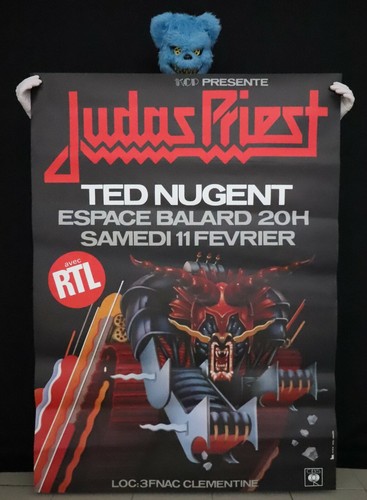 Judas priest rare affiche - judas,