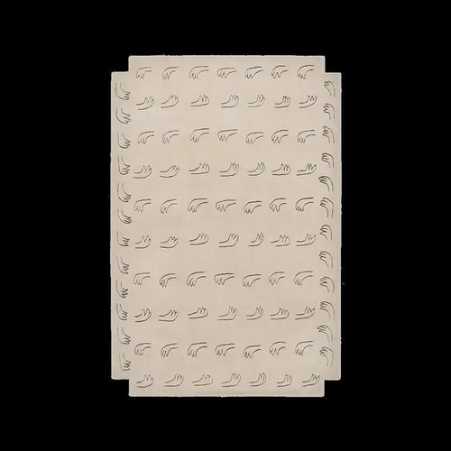 Tapis touffeté à la - touffeté,