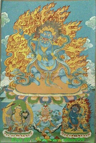 Tibet silk mahakala - tibet,