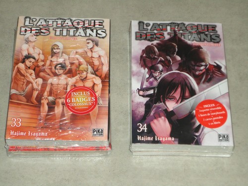 Manga attaque des titans - :,