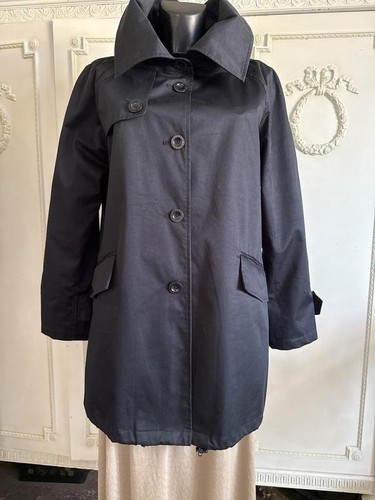 Trench coat femme fermé noir - trench-coat,