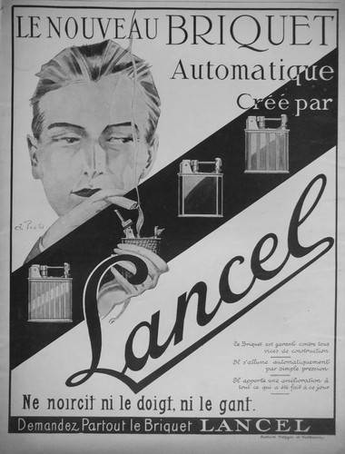 Publicité 1927 lancel - publicitÉ,