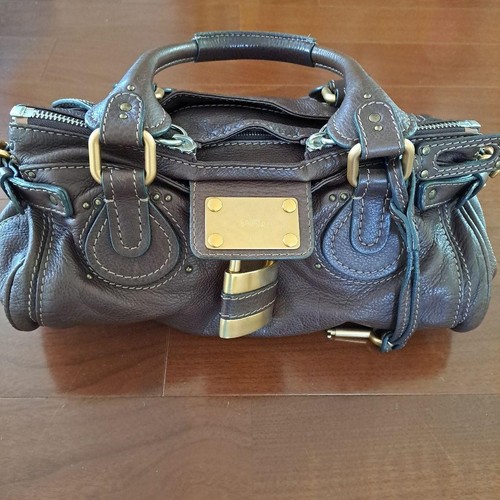 Sac chloe paddington marron - sac,