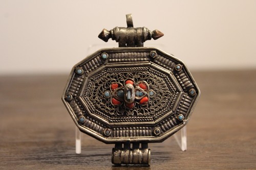 Ancien pendentif amulette - ancien,