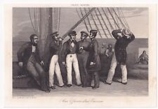 Gravure XIXe Sous Officier