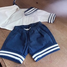ensemble marin  pour poupee
