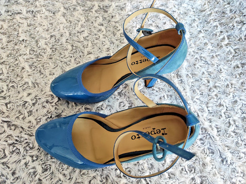 Repetto escarpins turquoise - repetto,