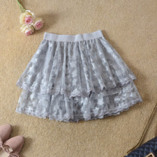 Femme Fille Maille Jupe