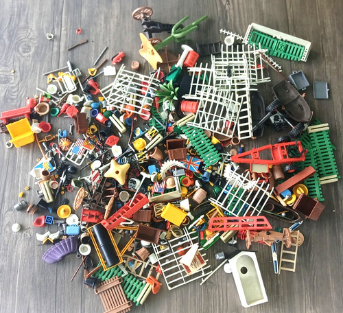Lot piéce playmobil bateau - lot,