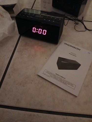 Radio réveil thomson - thomson, cr50