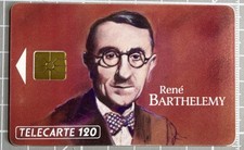 Télécarte Grandes Figures Télécommunications 4 René Barthélémy F343A 04/93 120 U