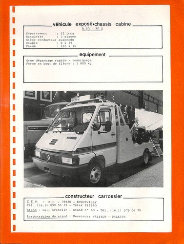 Renault grue dépannage - b,
