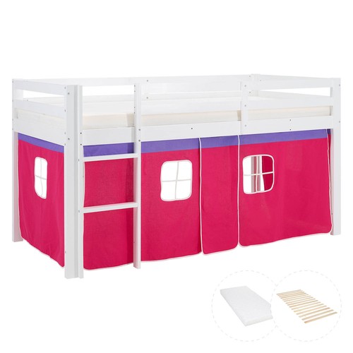 Lit superposé 90x200 matelas - lit,