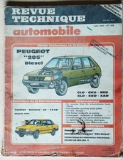 RTA No 456 Juin 1985 " Peugeot