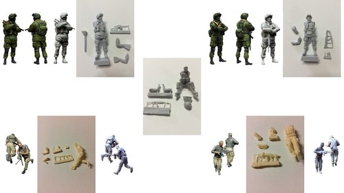 Figurines resine au - resine,