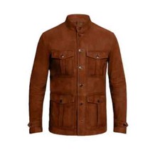 Veste militaire homme - , cuir