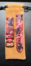 Rubber Strap Tempomat 22mm Camo Red for panerai