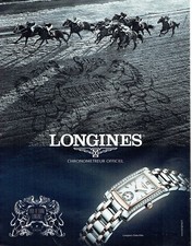 Publicité Advertising 028  2011   montre  Longines  Dolce Vita prix  Diane