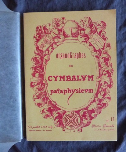 Organographes cymbalum - du,