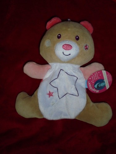 Doudou plat ours sucre - plat, d'orge