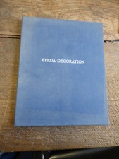 épéda décoration - fiches