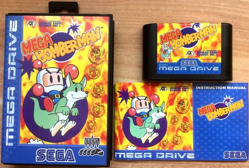 Mega bomberman complet sega - mega,