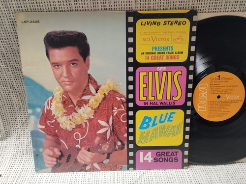 Elvis presley 33t blue - elvis,