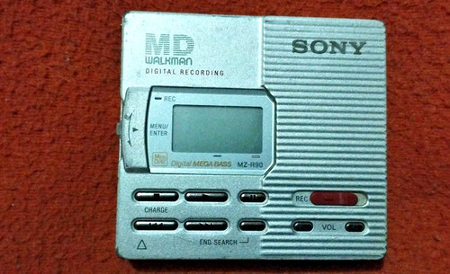 Lecteur minidisc portable - minidisc,